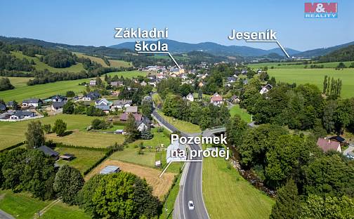 Prodej stavebního pozemku 1 727 m², Bělá pod Pradědem - Adolfovice, okres Jeseník