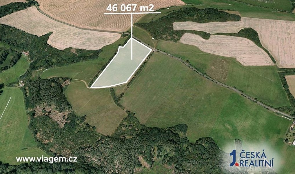 Prodej pole 23 033 m², Ždírec – náhled fotky 2