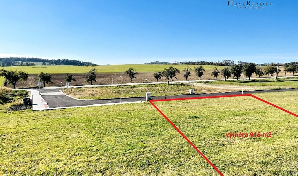 Prodej stavebního pozemku 916 m², Řehenice – náhled fotky 2