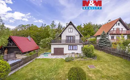 Prodej chaty/chalupy 65 m² s pozemkem 617 m², Bohostice, okres Příbram