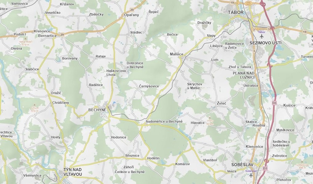 Prodej komerčního pozemku 33 477 m², Bechyně – náhled fotky 10