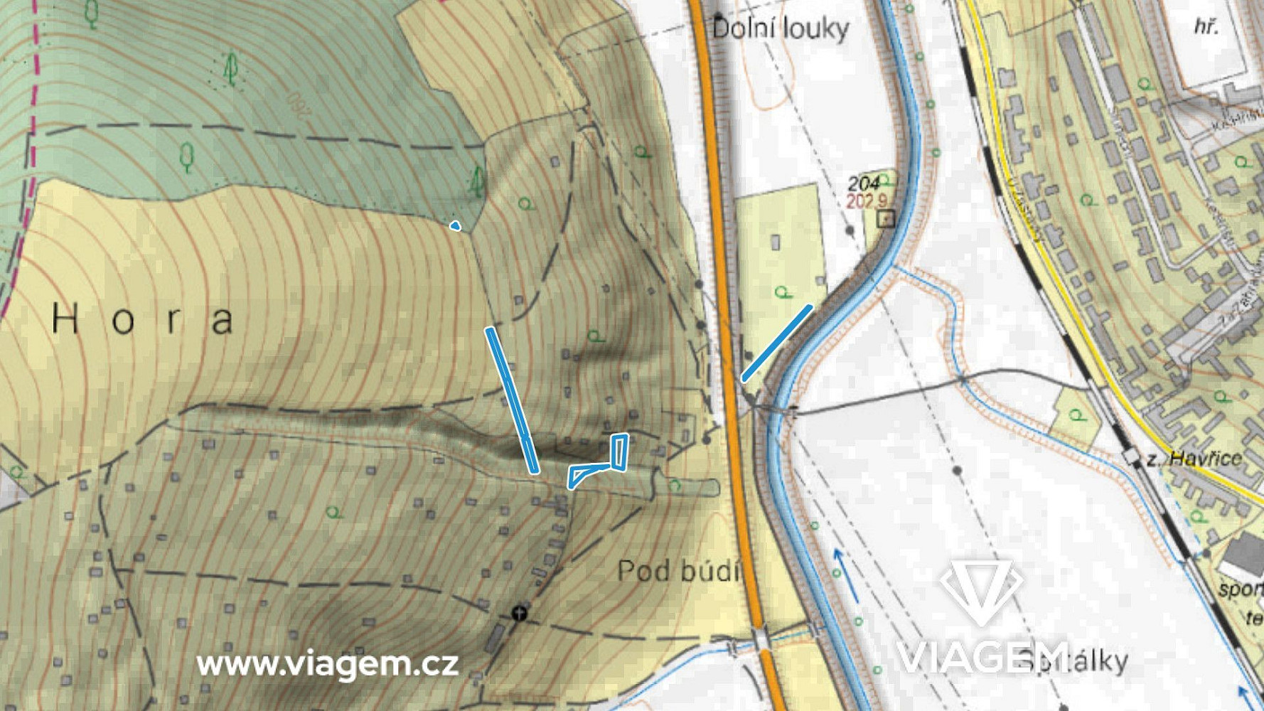 Prodej zahrady 394 m² – fotografie 3
