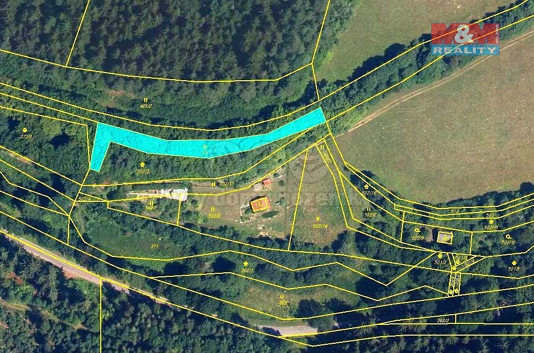 Prodej louky 967 m²