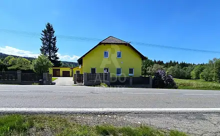 Prodej domu 111 m² s pozemkem 18 523 m², Vimperk - Korkusova Huť, okres Prachatice