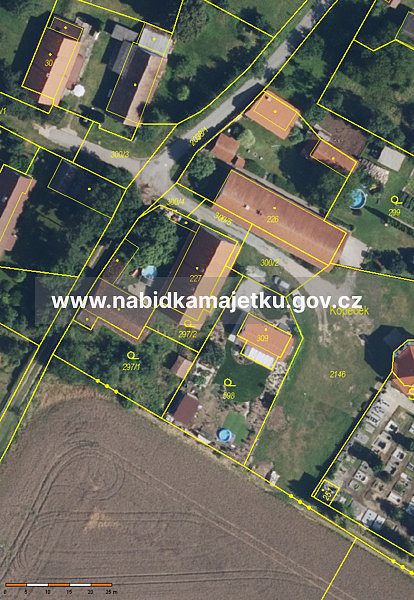 Prodej zahrady 577 m²