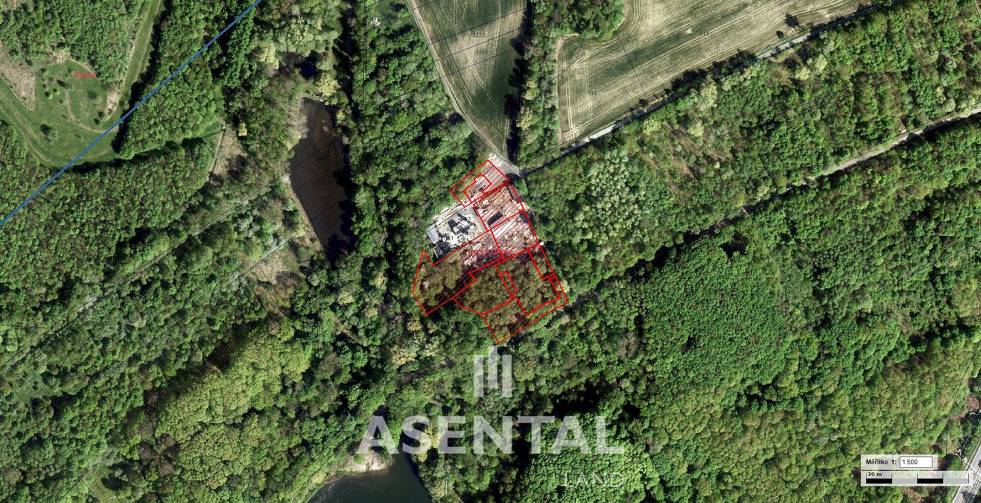 Prodej komerčního pozemku 8 113 m²