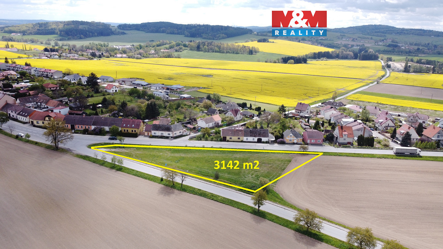 Prodej komerčního pozemku 3 142 m²