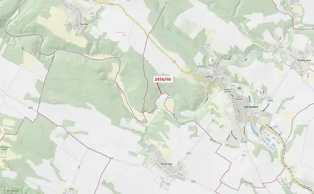 Dražba lesa 80 m², Nová Ves