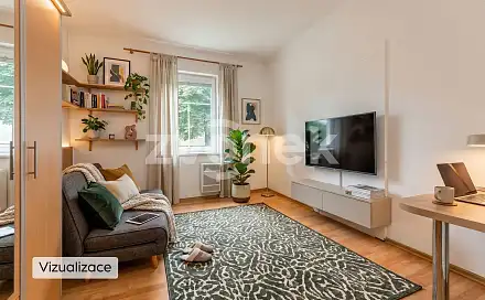 Prodej bytu 1+1 25 m², Kvítková, Zlín