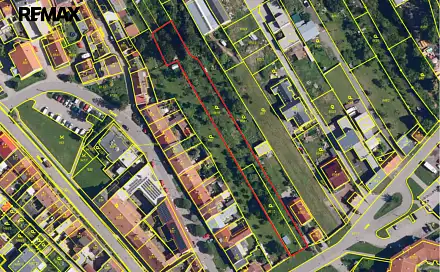 Prodej stavebního pozemku 2 167 m², Rousínov, okres Vyškov