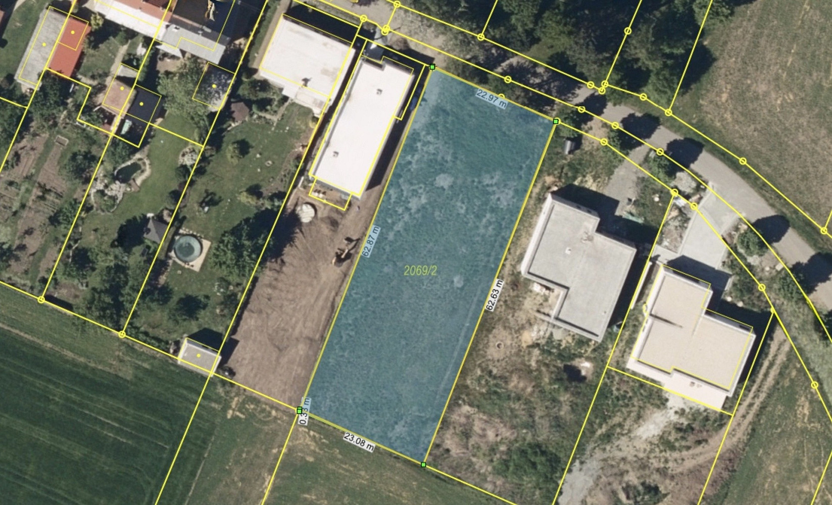 Prodej stavebního pozemku 1 447 m² – fotografie 4
