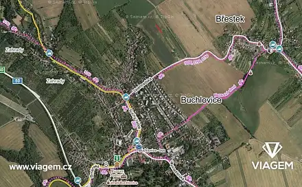 Prodej pole 201 m², Buchlovice, okres Uherské Hradiště