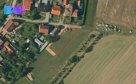 Prodej stavebního pozemku 722 m², Láz, okres Třebíč