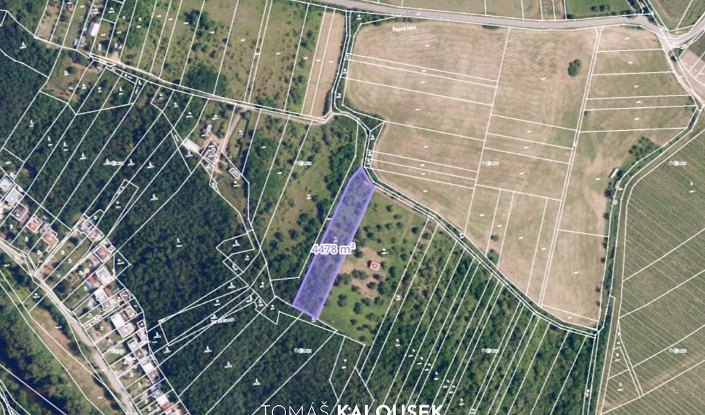 Prodej zahrady 4 478 m², Dolní Kounice – náhled fotky 15