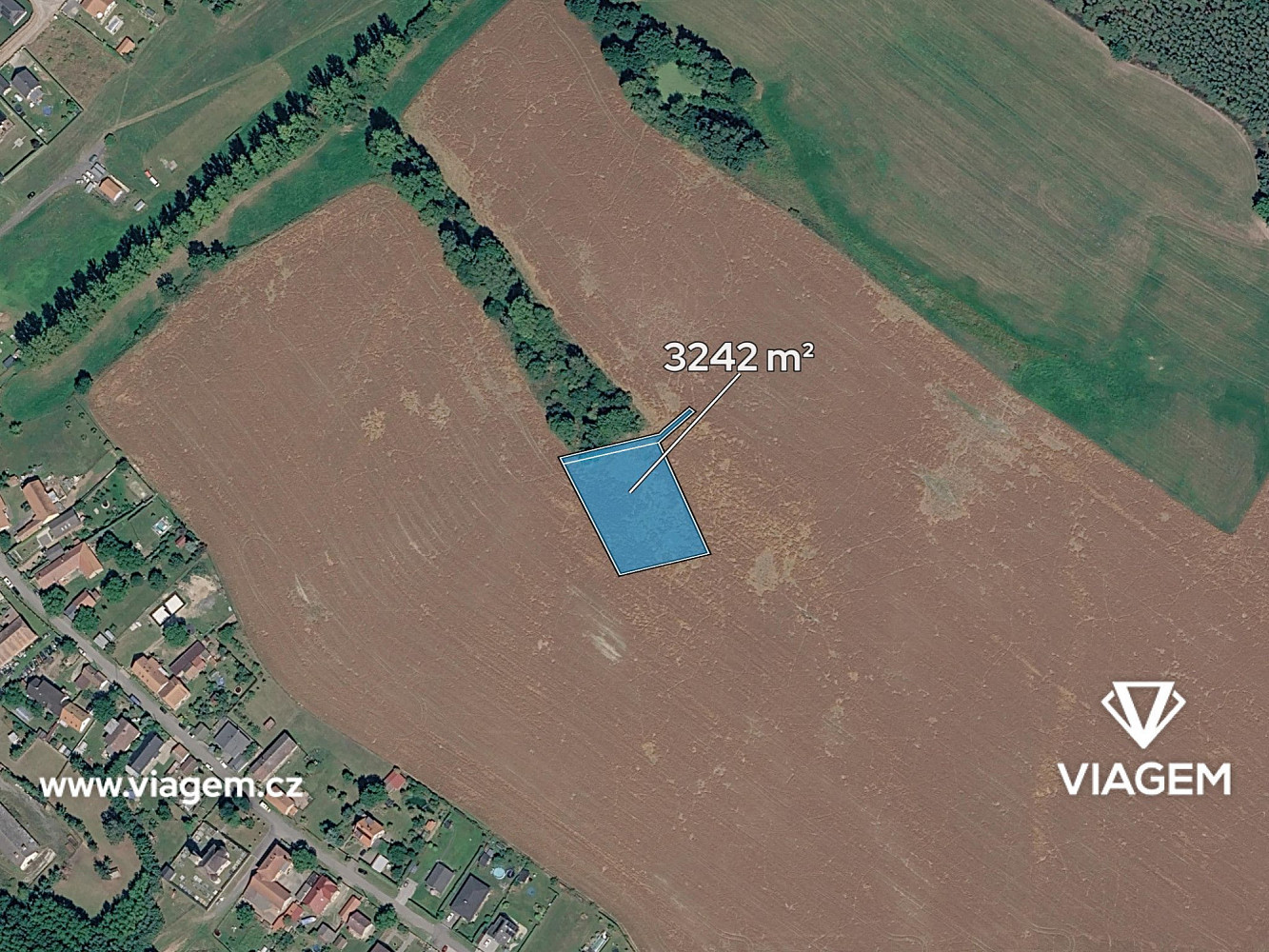 Prodej pole 3 056 m² — photo 2