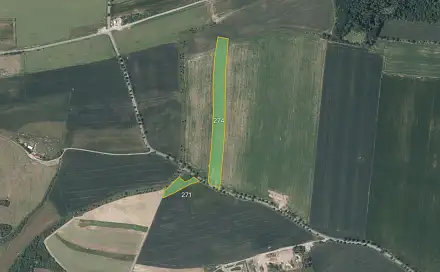 Prodej pole 23 538 m², Třebotov - Solopisky, okres Praha-západ