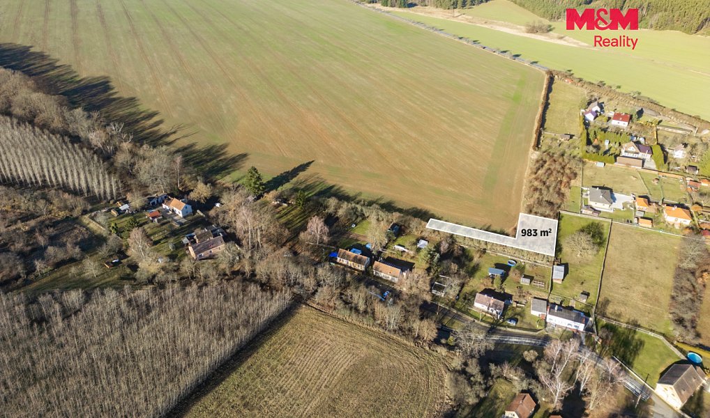 Prodej stavebního pozemku 983 m², Úlice – náhled fotky 14