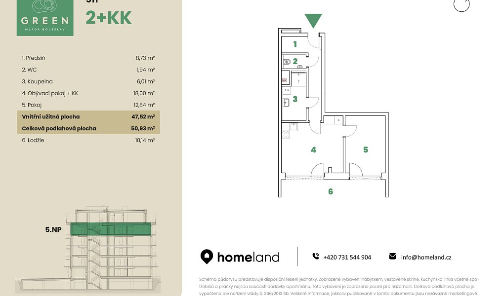 Prodej bytu 2+kk 51 m², Mladá Boleslav – náhled fotky 26