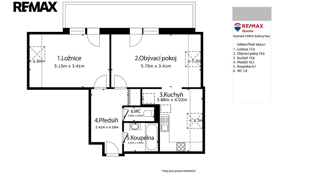 Prodej bytu 2+1 69 m², Nová Role – náhled fotky 3
