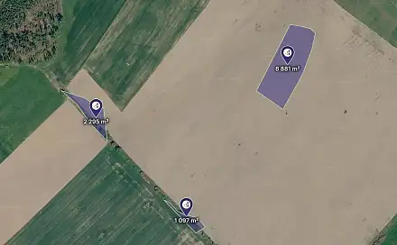 Prodej pole 12 273 m², Skořice, okres Rokycany