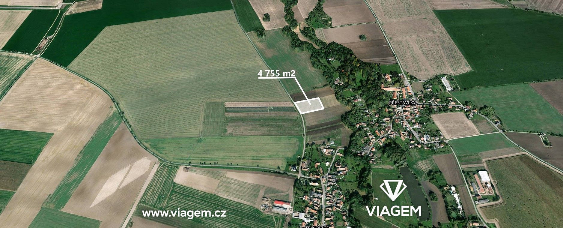 Prodej pole 4 755 m²
