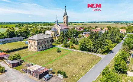 Prodej stavebního pozemku 618 m², Dvory - Veleliby, okres Nymburk