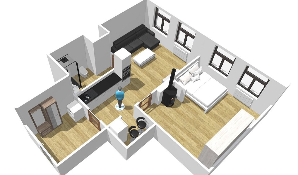 Prodej bytu 2+kk 45 m², Stříbro – náhled fotky 3
