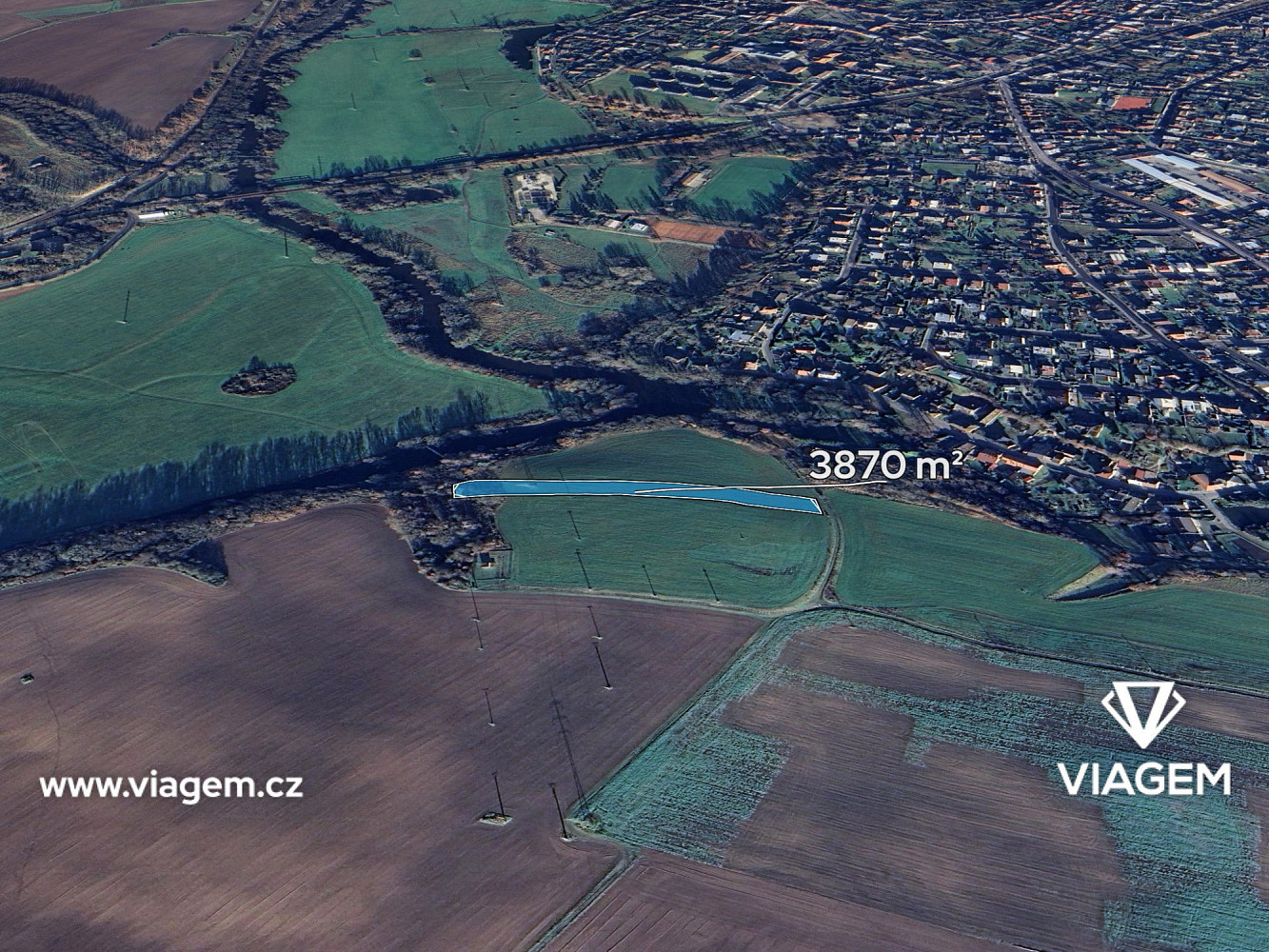 Prodej pole 1 290 m²