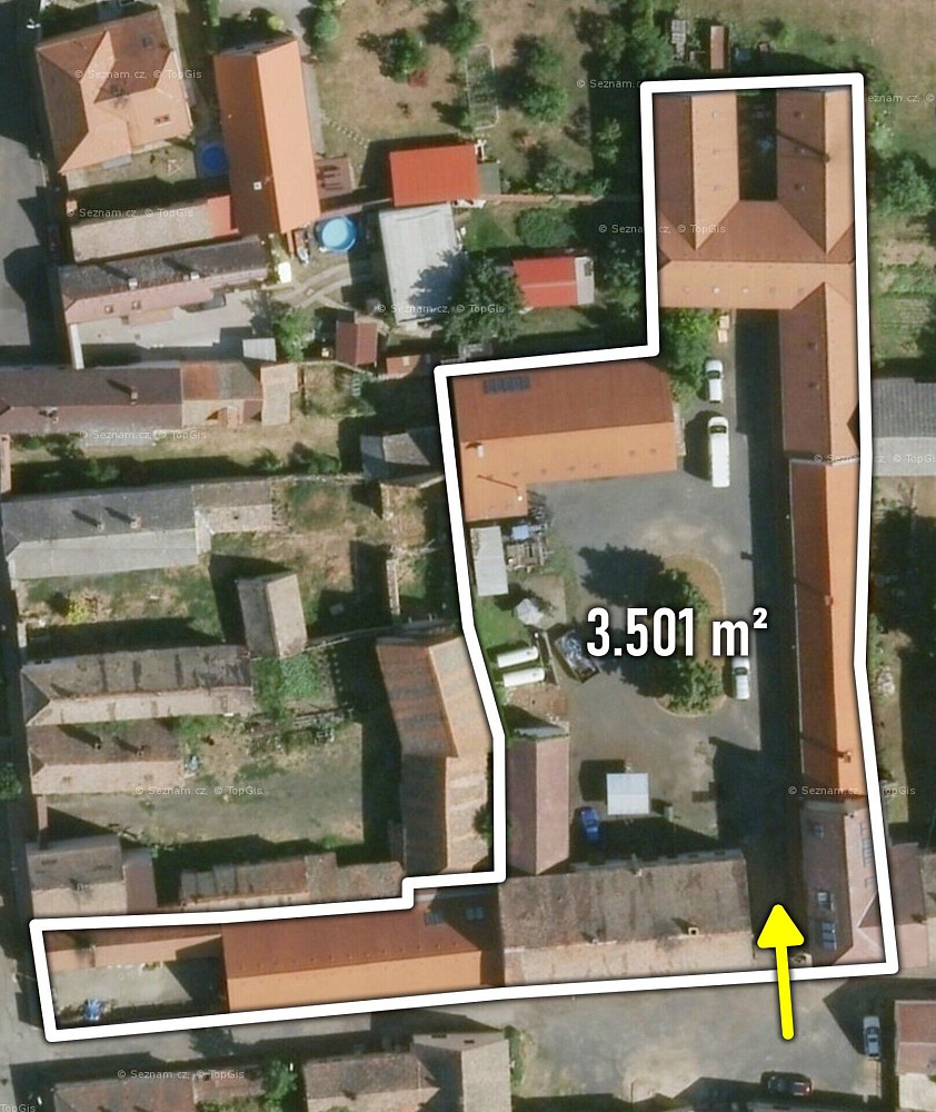 Prodej výrobních prostor 3 501 m²
