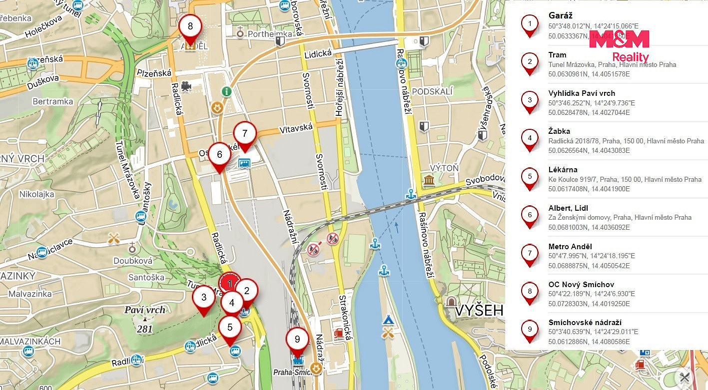 Pronájem garážového stání, 13 m2, ul. Radlická, Praha 5 – fotografie 5