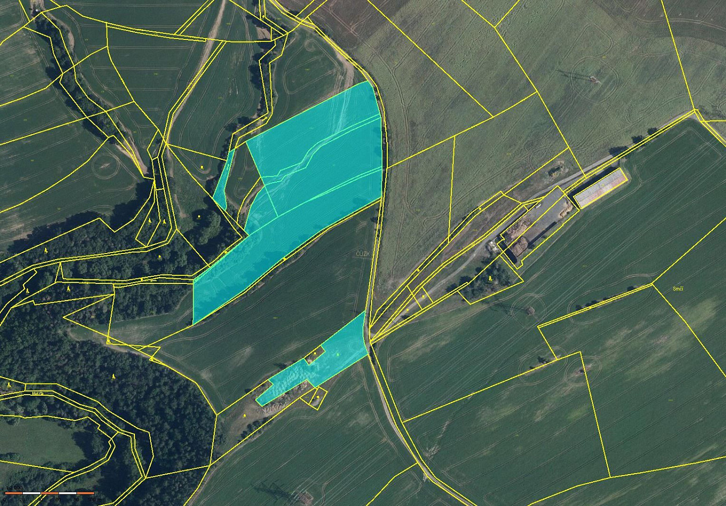 Prodej pole 69 285 m²