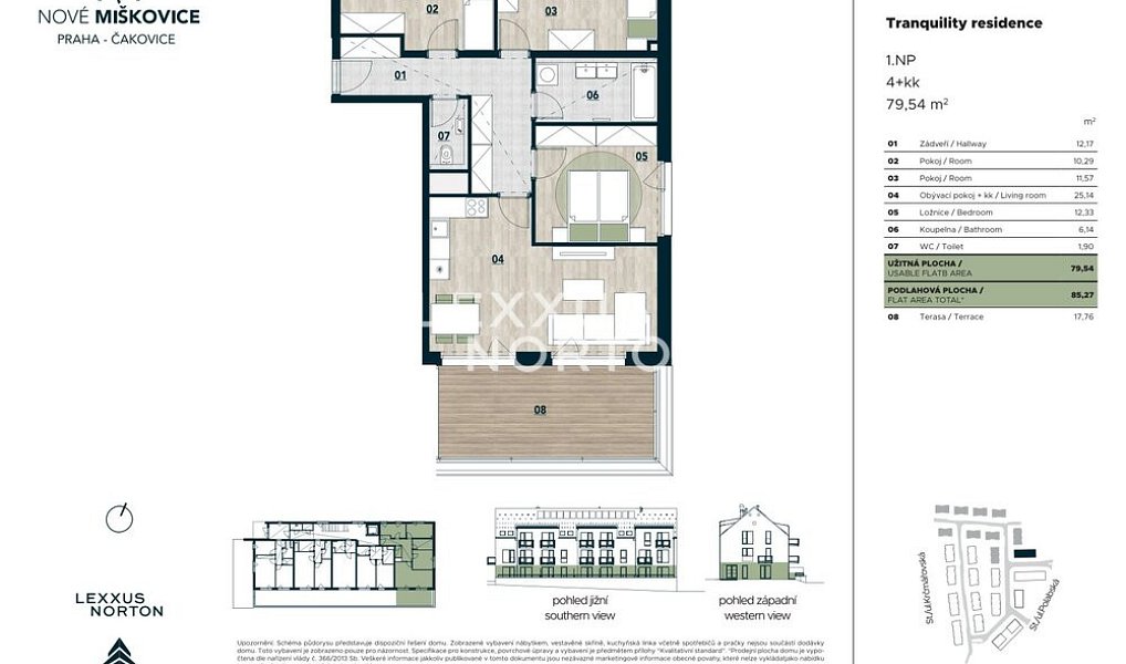 Prodej bytu 4+kk 80 m², Praha – náhled fotky 6