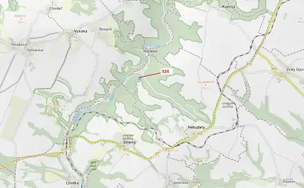 Dražba lesa 7 596 m², Střemy