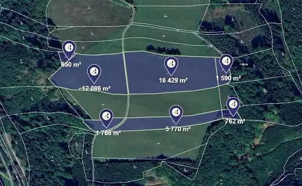 Prodej pole 39 053 m², Městečko Trnávka, okres Svitavy