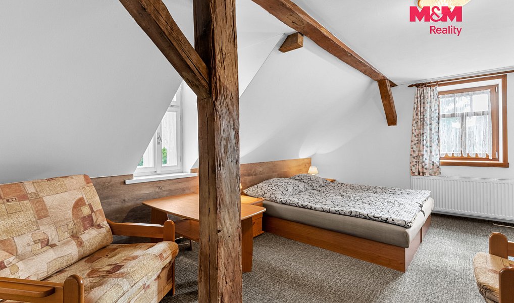 Prodej ubytovacího objektu 374 m², Rokytnice nad Jizerou – náhled fotky 5