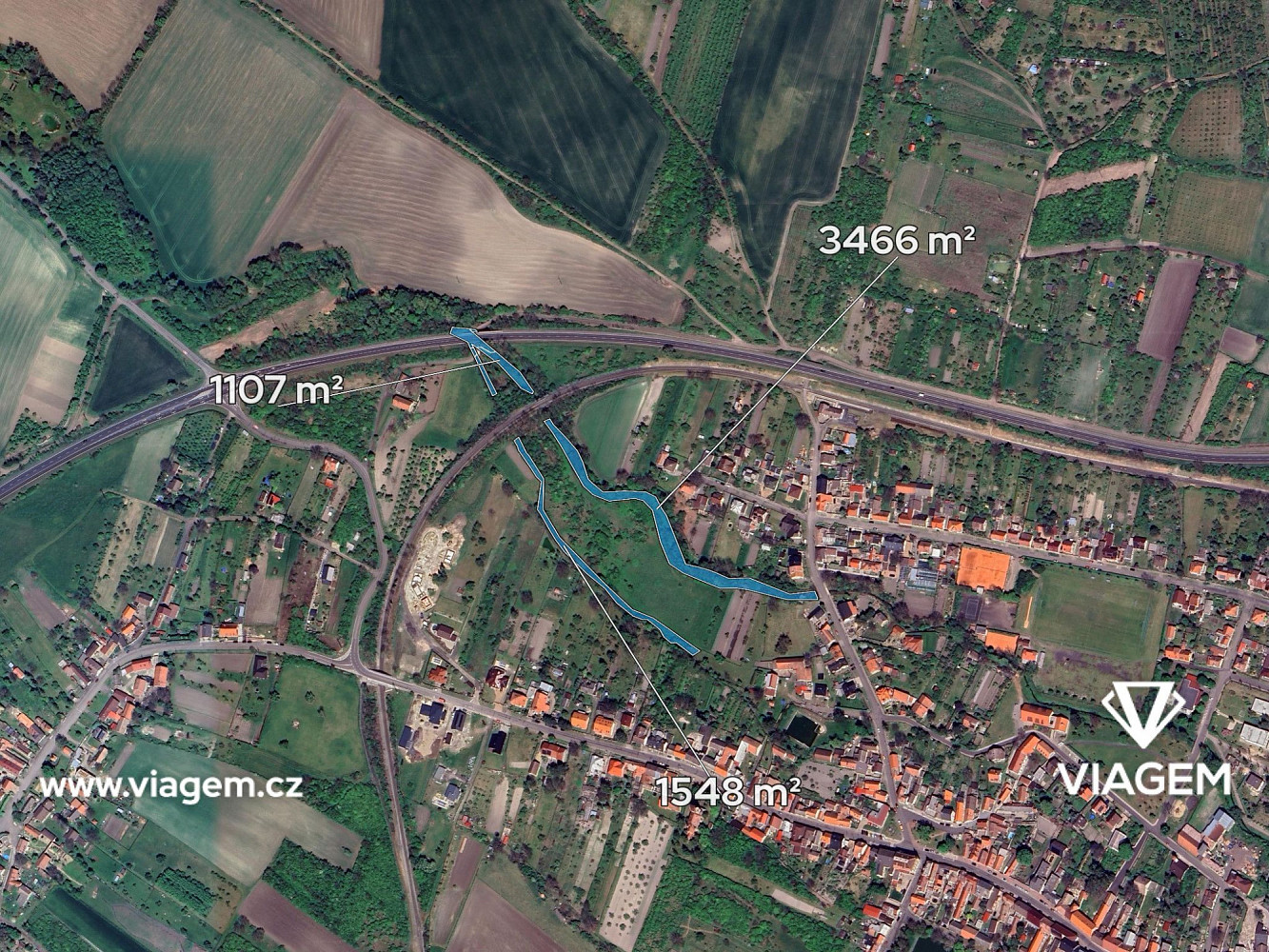 Prodej pole 1 004 m² – fotografie 2