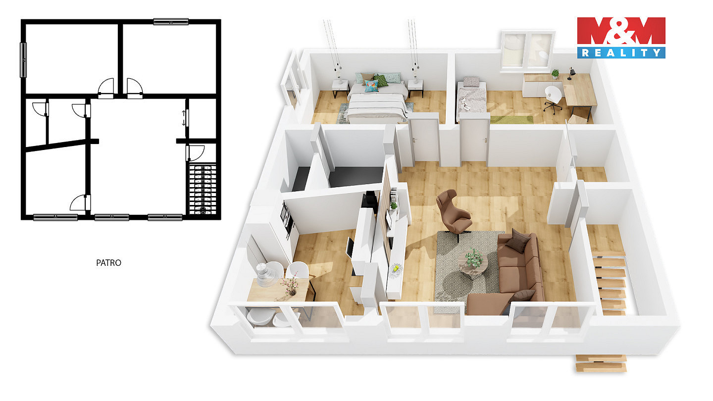 Prodej domu 100 m² s pozemkem 233 m² – fotografie 5