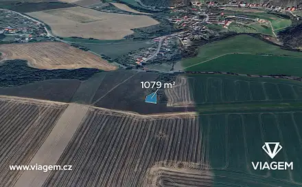 Prodej pole 359 m², Hudlice, okres Beroun