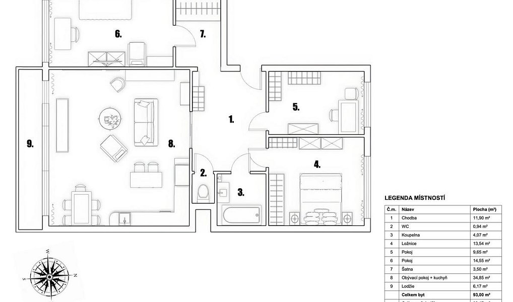 Prodej bytu 4+kk 103 m², Praha – náhled fotky 22