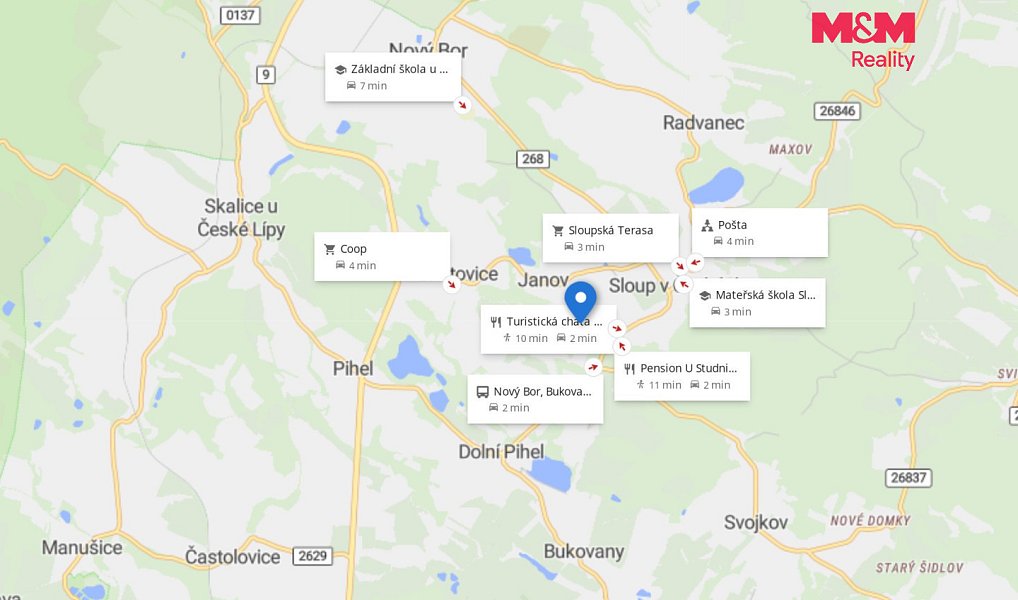 Prodej louky 5 500 m², Nový Bor – náhled fotky 6