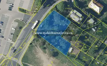 Prodej pozemku 1 500 m², Jirkov, okres Chomutov