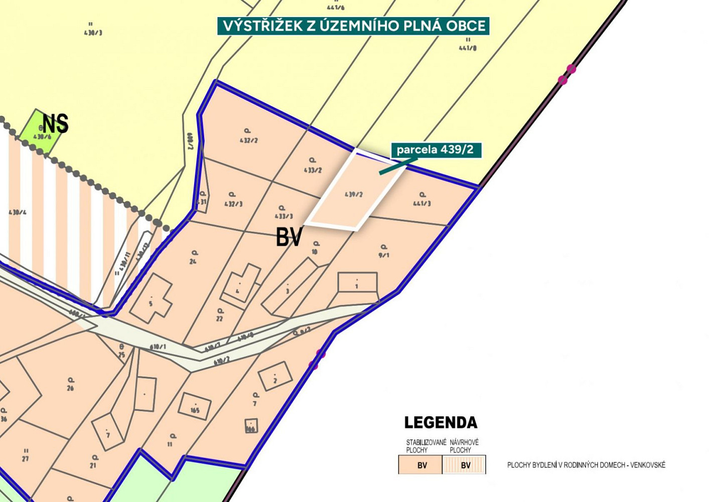 Prodej stavebního pozemku 640 m² – fotografie 4