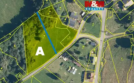 Prodej stavebního pozemku 2 601 m², Hanušovice - Vysoké Žibřidovice, okres Šumperk