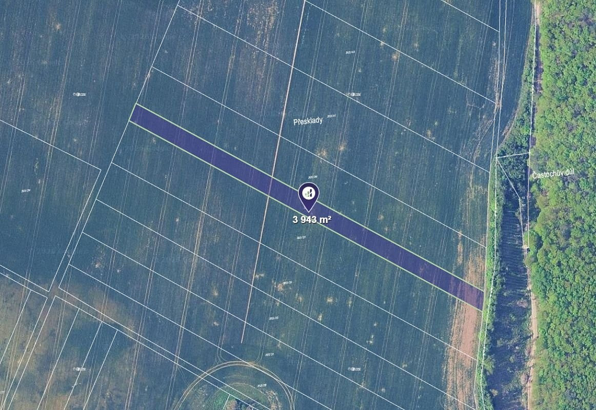 Prodej pole 3 943 m²