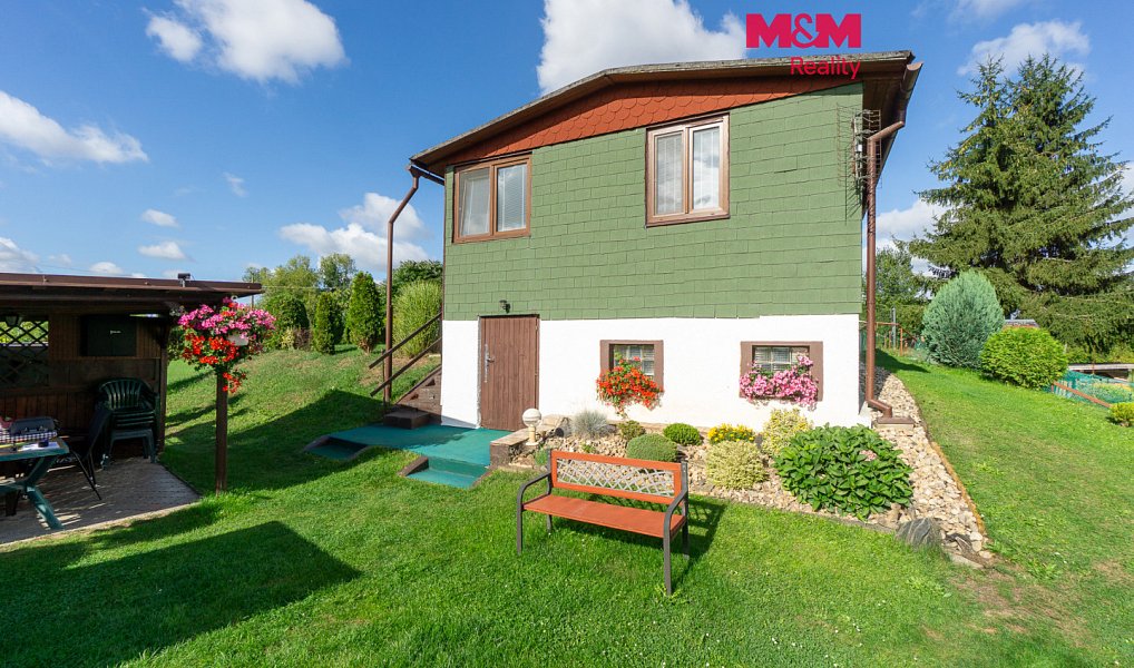 Prodej chaty/chalupy 50 m² s pozemkem 558 m², Kunětice – fotka 1 z 28