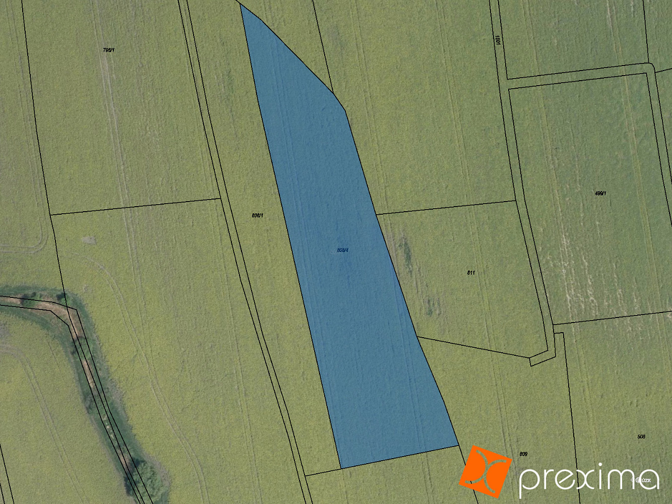 Prodej komerčního pozemku 80 m²