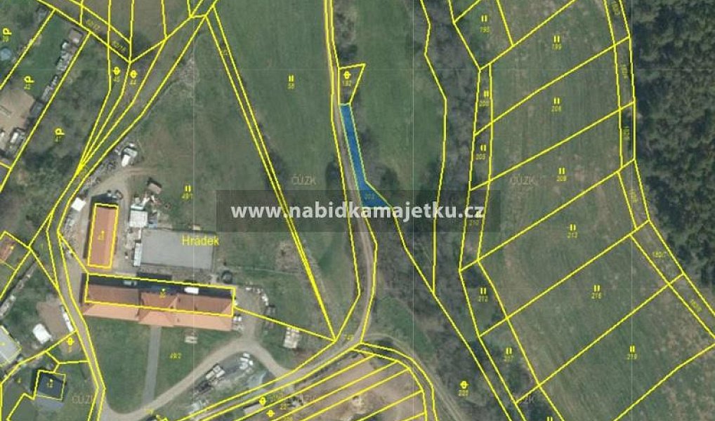 Prodej pozemku, 158 m², Plzeň-sever, Manětín