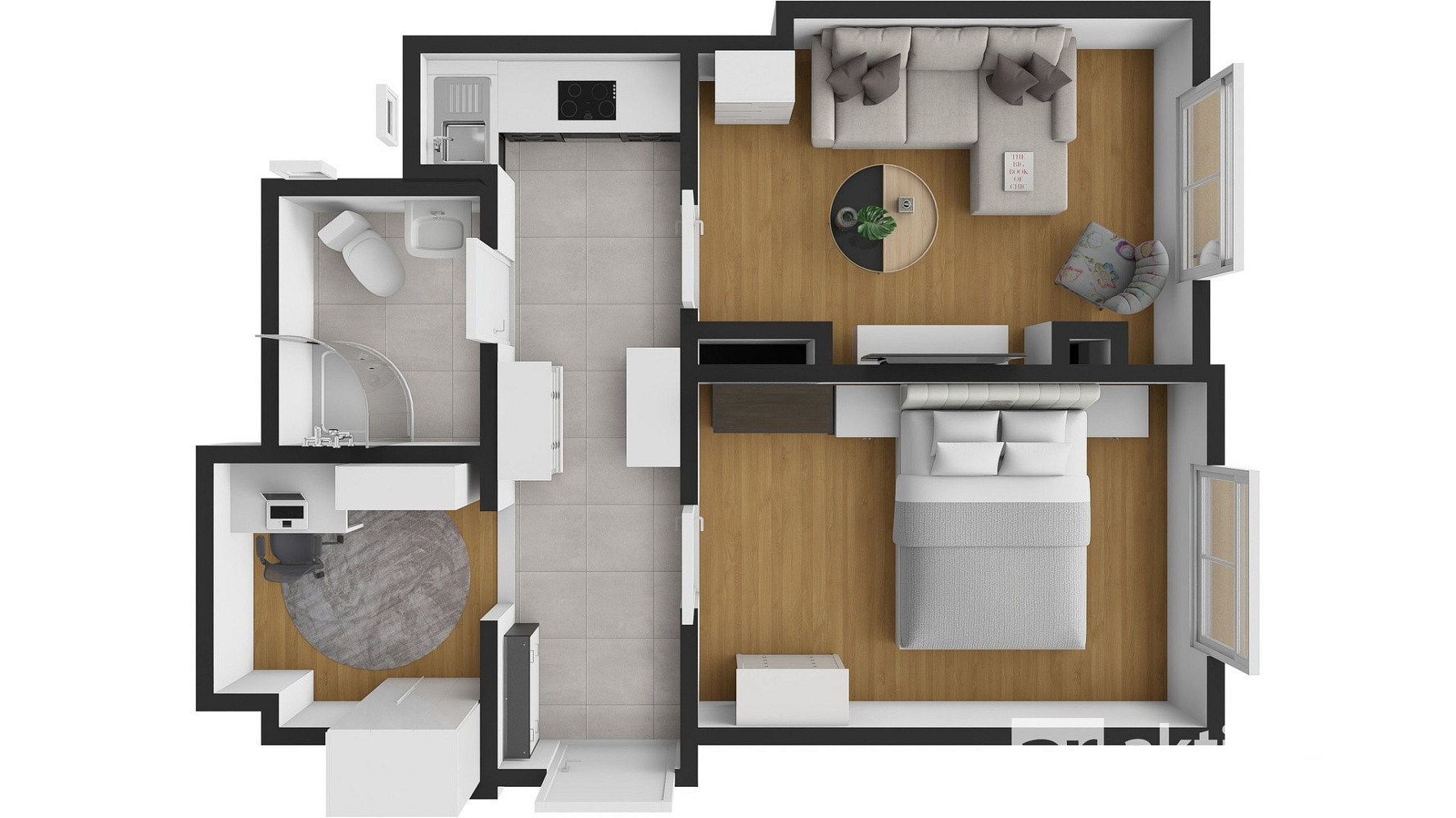 Prodej bytu 2+kk 55 m² – fotografie 2