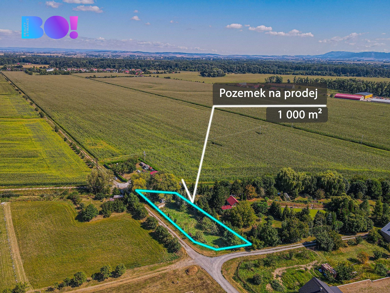 Prodej stavebního pozemku 1 000 m² – fotografie 2