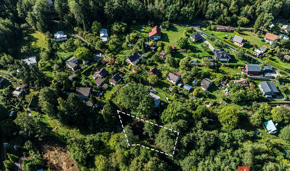 Prodej zahrady 533 m², Psáry – náhled fotky 2